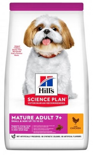 HILLS SP Hill's Science Plan MATURE ADULT 7+ SMALL&MINI ar vistu 1.5kg